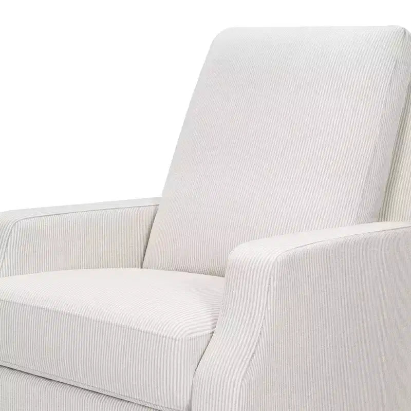 Fauteuil inclinable électrique et fauteuil à bascule pivotant – Tissu Performance Fog