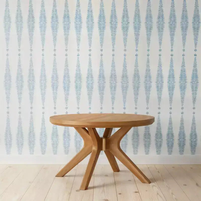 Table basse ronde à pieds croisés (30 po x 30 po / 760 mm x 760 mm)
