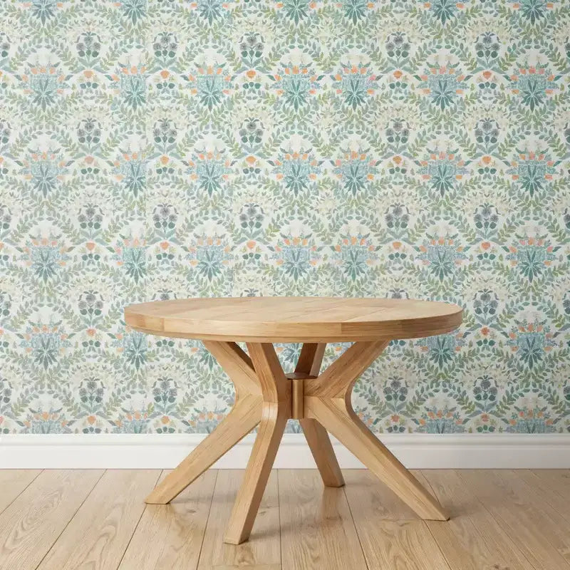 Table basse ronde à pieds croisés (30 po x 30 po / 760 mm x 760 mm)
